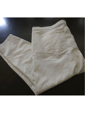 Women's Plus Size Wit & Wisdom White Ankle & Cropped Denim Jeans 22W Stretch